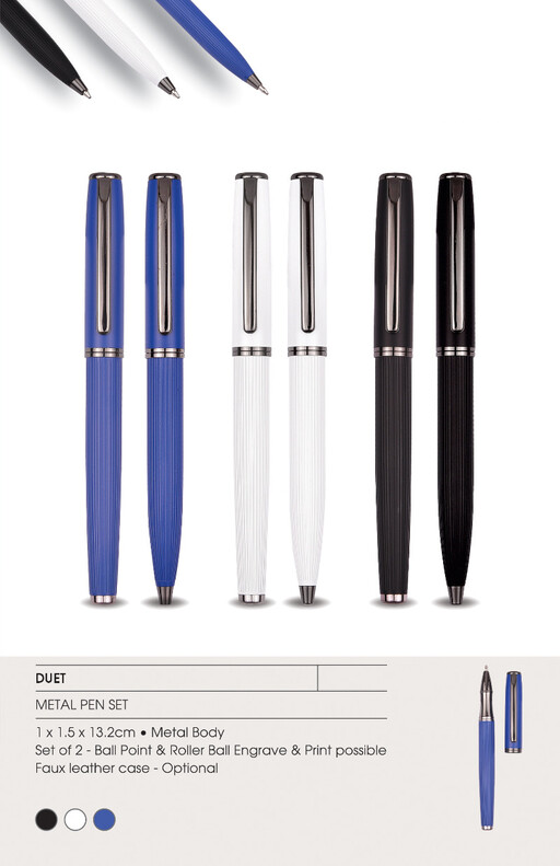 Duet Metal Pen Set