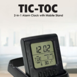 TIC TOC-2-IN-1 Alaram Clock with Mobile stand