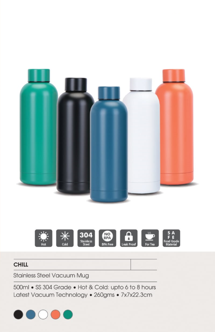 Chill -Stainless Steel Vaccum Bottle