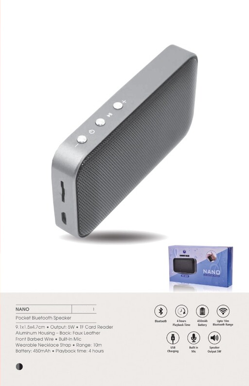 NANO Pocket Bluetooth Speaker