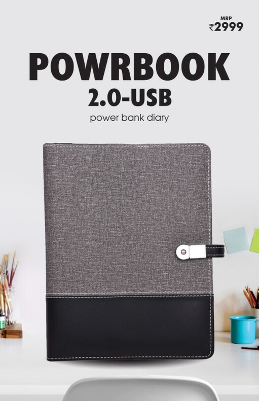 POWRBOOK 2.0 (USB)-Power Bank Diary